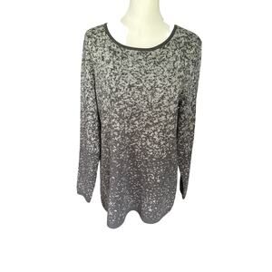 Calvin Klein Gray Silver Sweater Large
